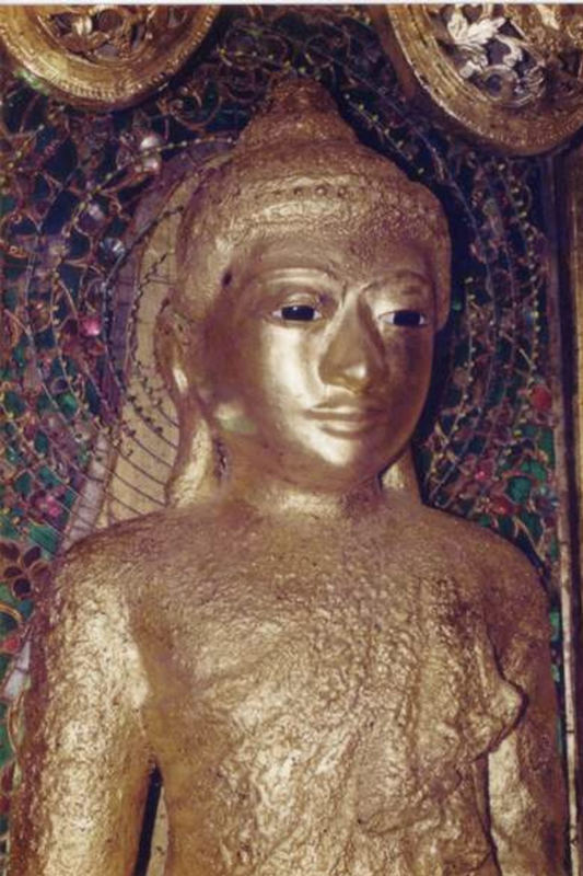 Alive-mole Buddha Image.