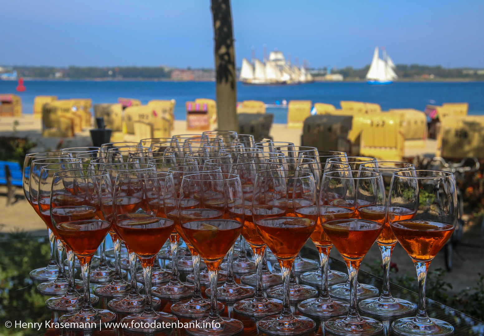 Alkohol am Strand