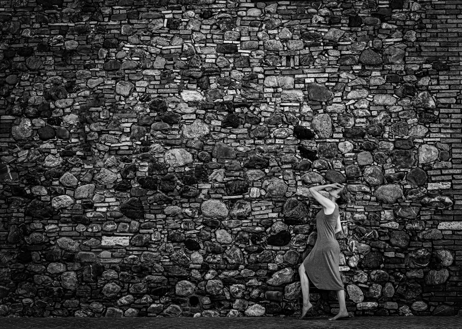 All in all your´re just another brick in the wall - SELBSTPORTRAIT