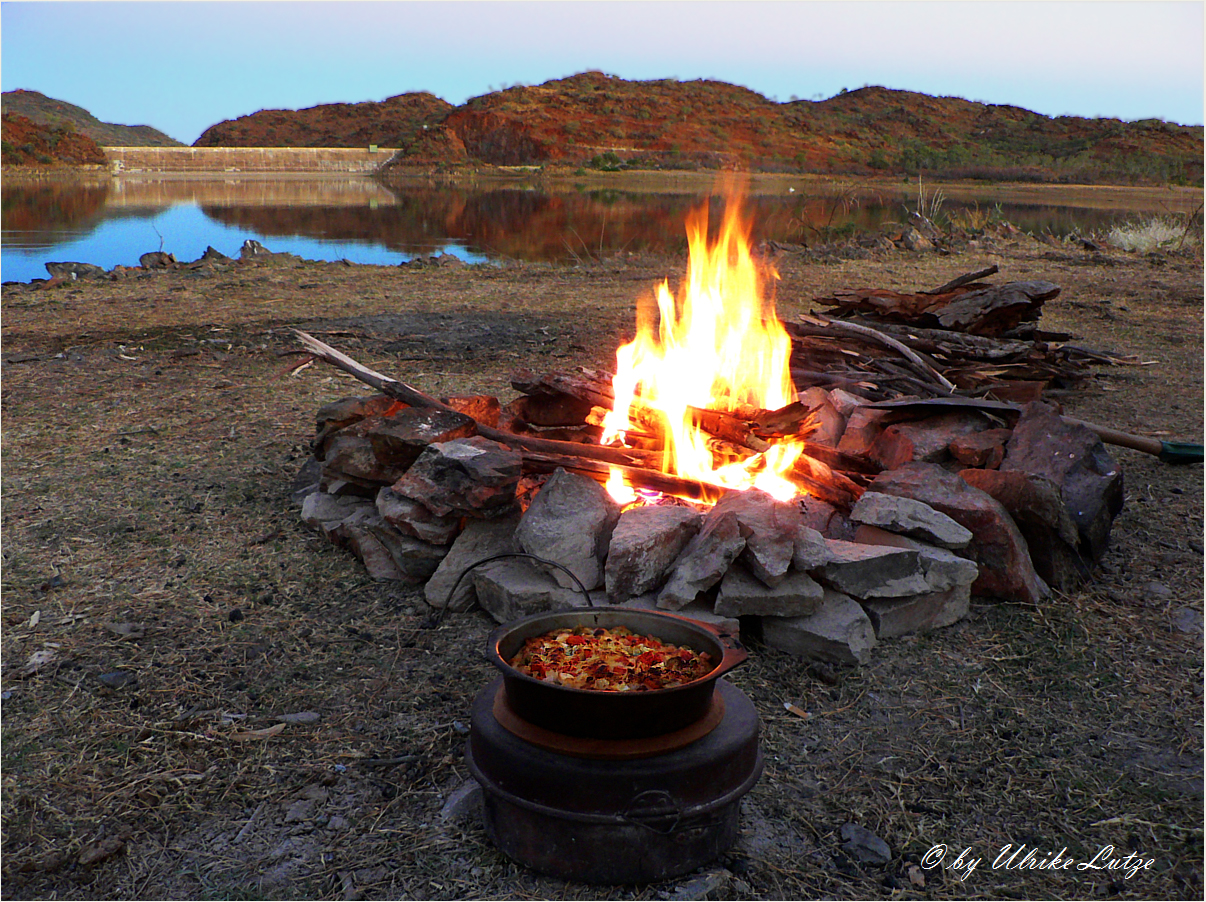 ** All the Time in the World, Pizza and a big Campfire / what else do you want **