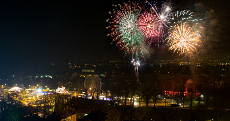 All Together now: Feuerwerk und Dult