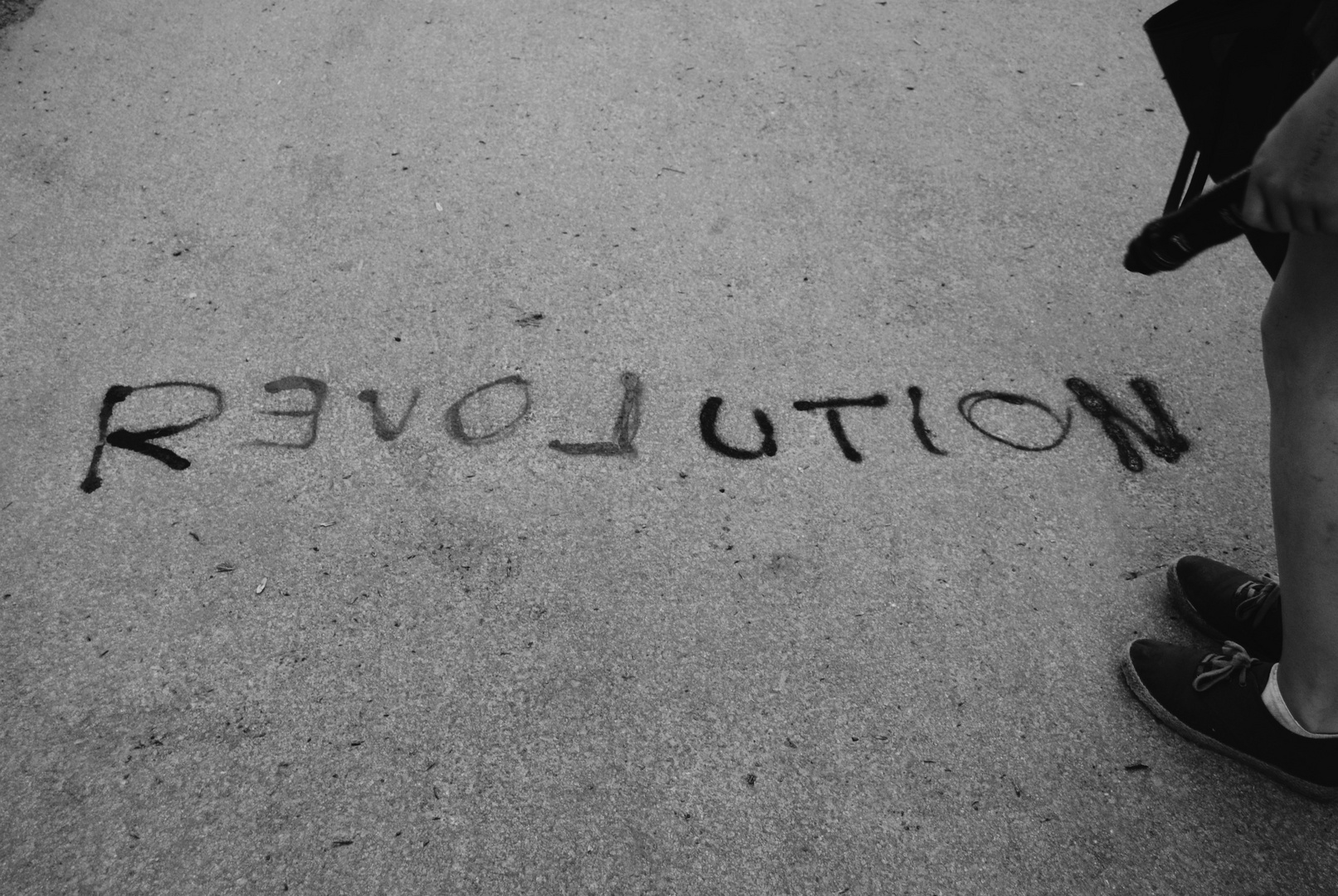 all we need is a revolution.