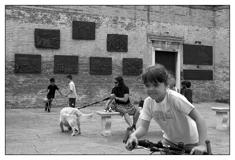 alla Piazza nel ghetto nuovo - auf der Piazza im neuen Ghetto