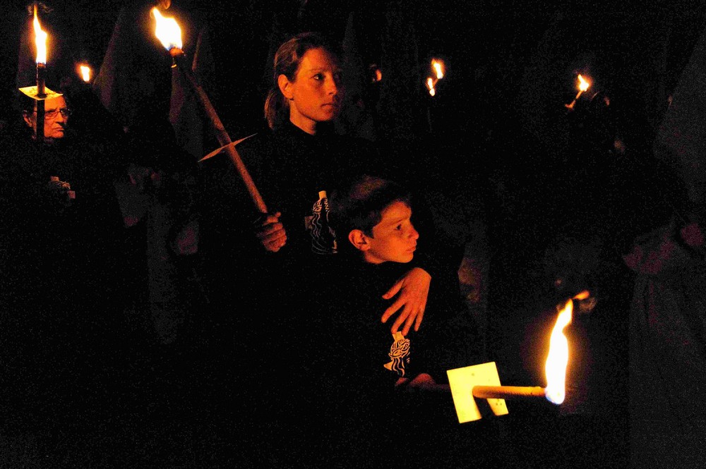 Alla Via Crucis di MANCINI CARLO 