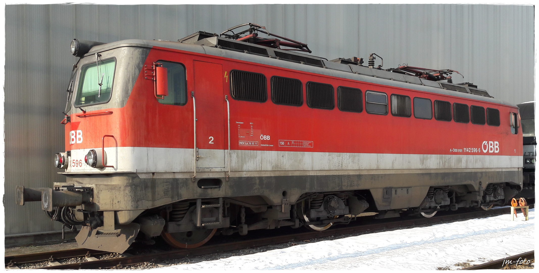 Allachstausch bei ÖBB 1142 596-6