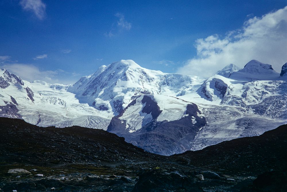 Allalinhorn (4027 m) (Dia von 1974, gescannt)