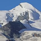 Allalinhorn 4027 m hoch von Hoh Saas aus aufgenommen...