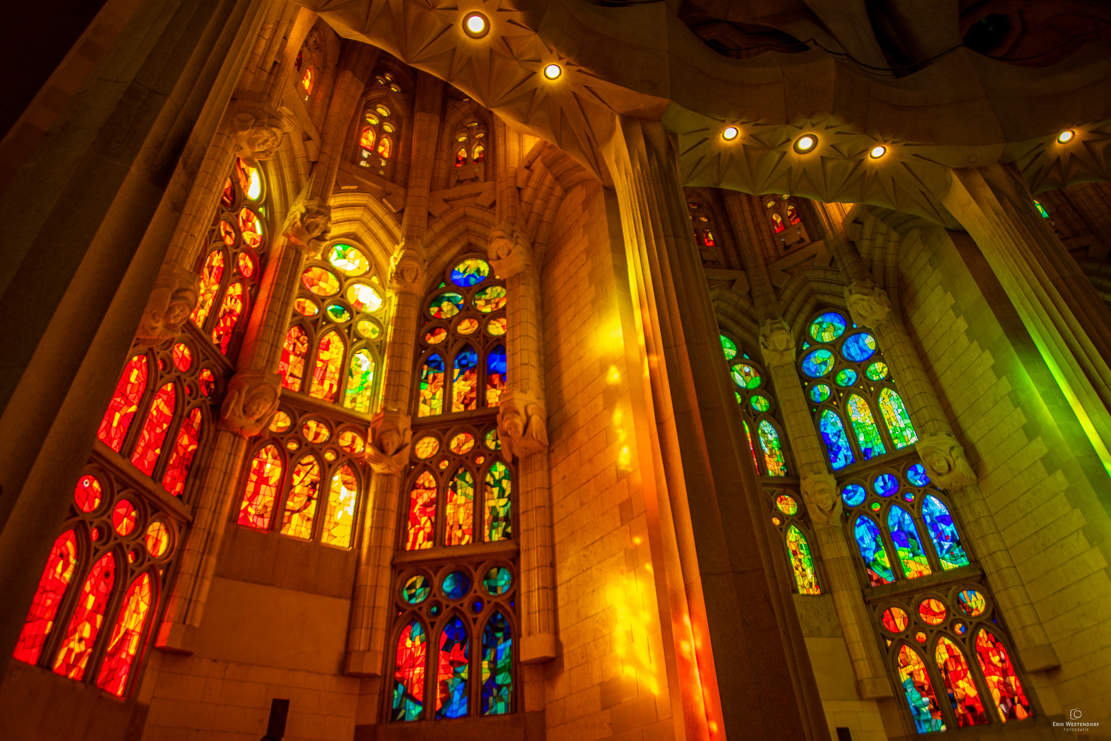 Alle Farben - in der Sagrada Familia