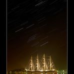 Alle Jahre wieder [Passat - Travemünde - Startrails]