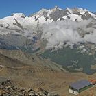 Alle möglichen Viertausender bis auf den Monte Rosa hier auf einer WW-Aufnahme...