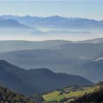 ALLE SCHATTIERUNG DER BERGE-RITTNERHORN