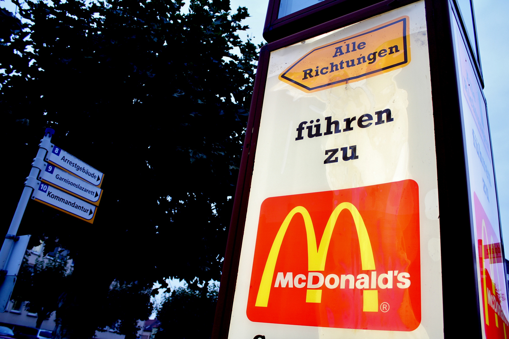 alle Wege führen nach "Mc Donald"