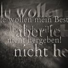 Alle wollen mein Bestes