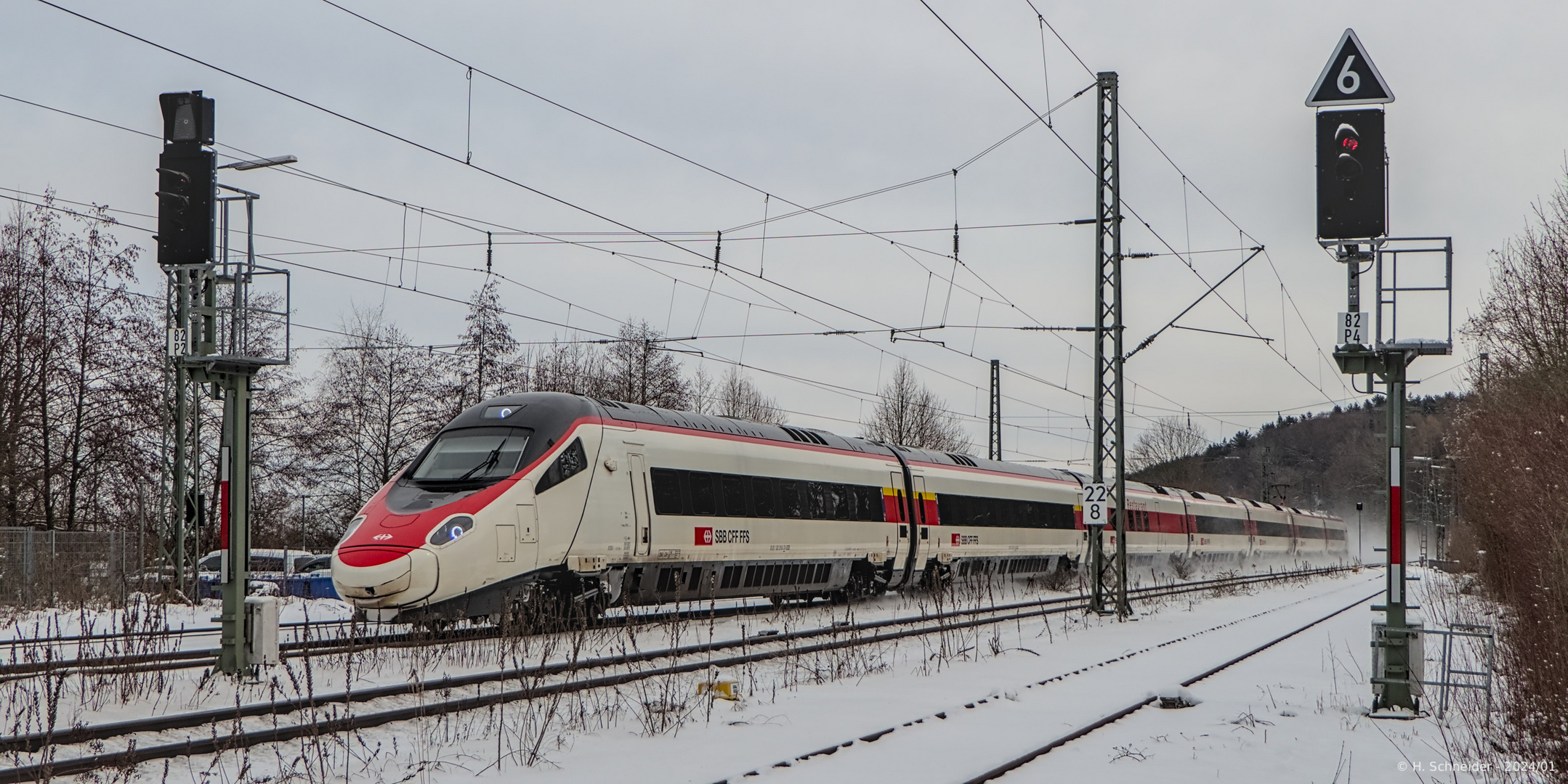 Alle zwei Stunden nach Zürich, ...