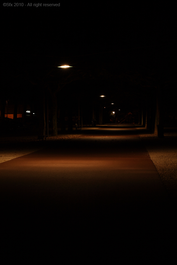 ...Allée nocturne (Version 3)...