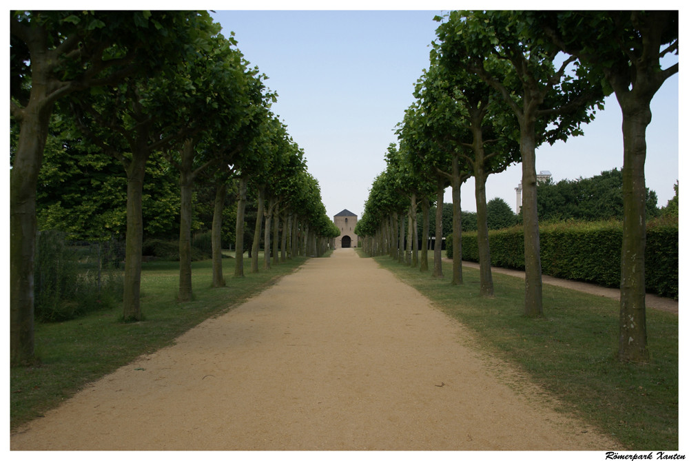 Allee Römerpark Xanten