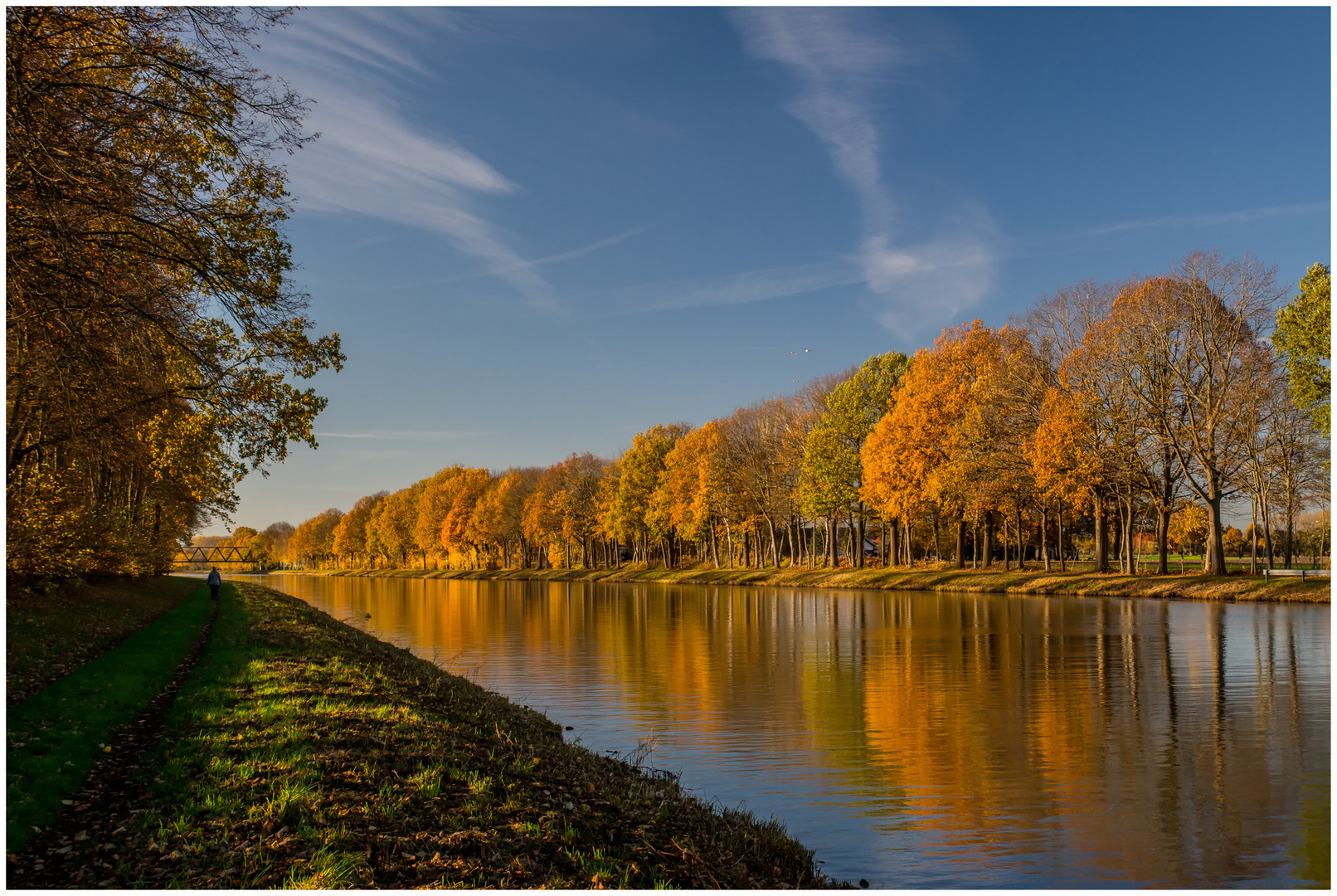 Alleen am Kanal