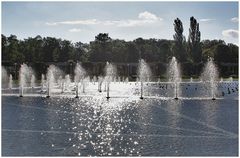 Allegretto im Park der Jahrhunderthalle in Breslau