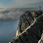 Allein am Nordkapp