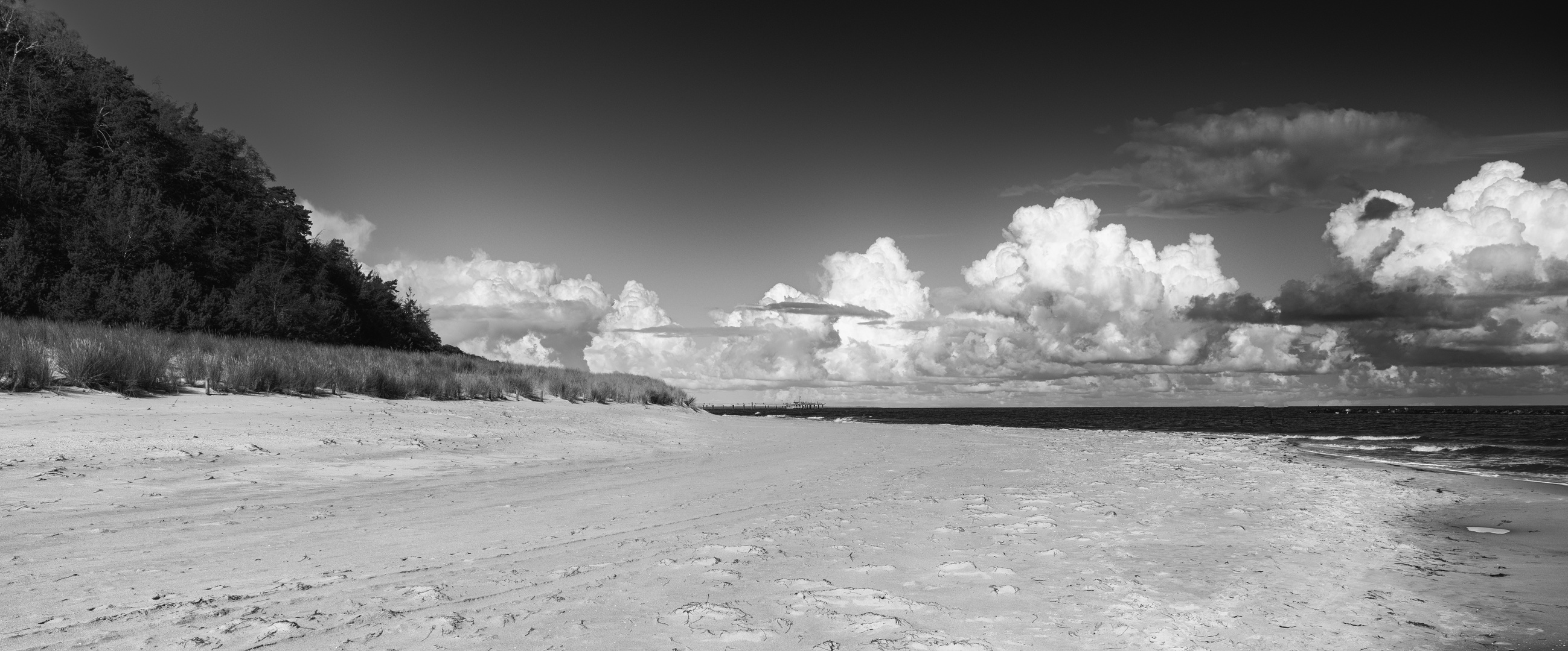 Allein am Ostseestrand - Usedom