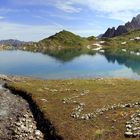 Allein am Roßkarsee!