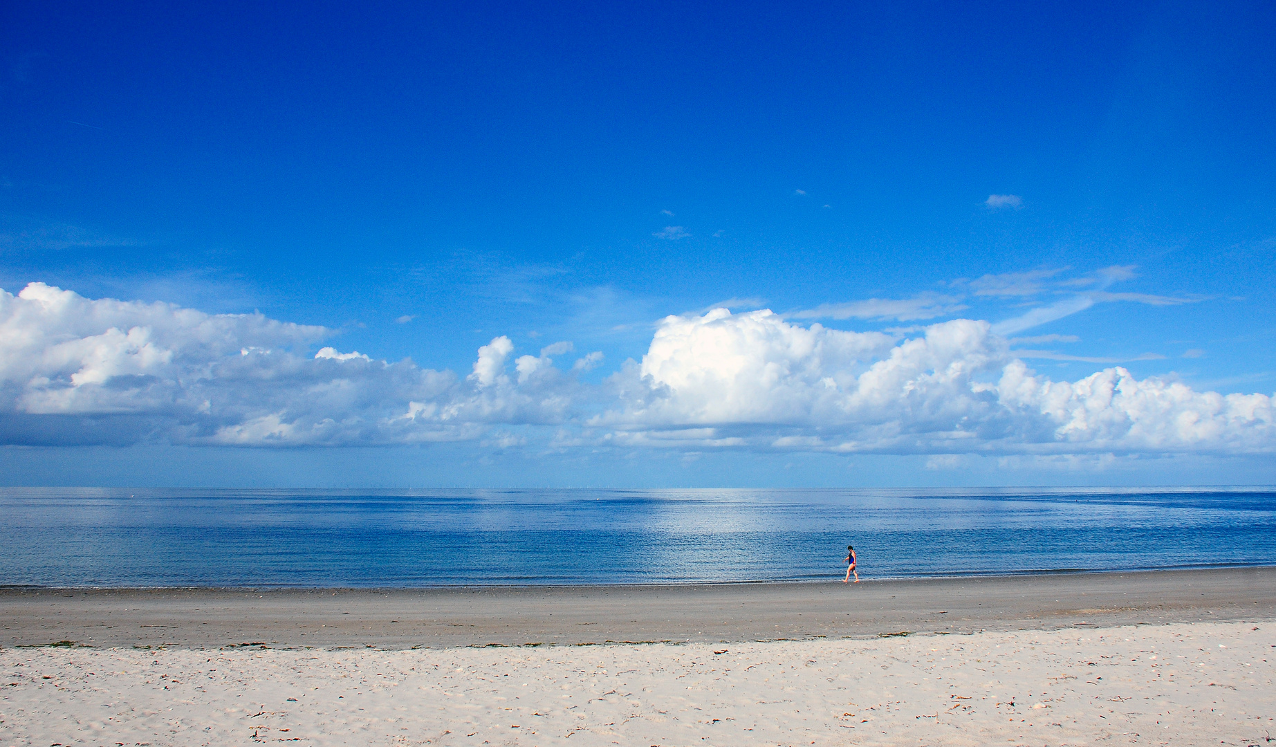 Allein am Strand