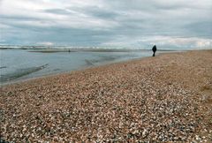 Allein am Strand