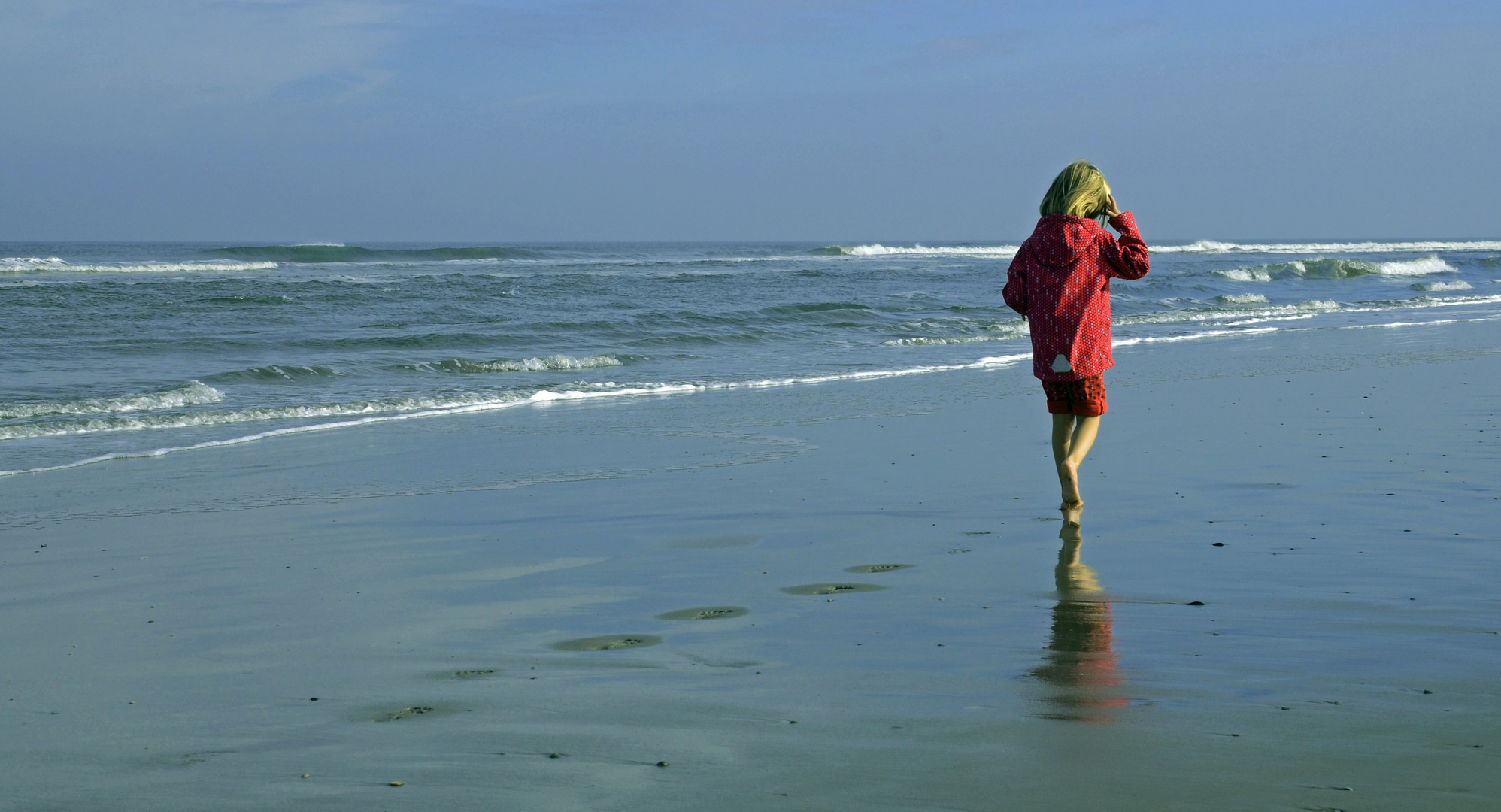 .. allein am Strand ..