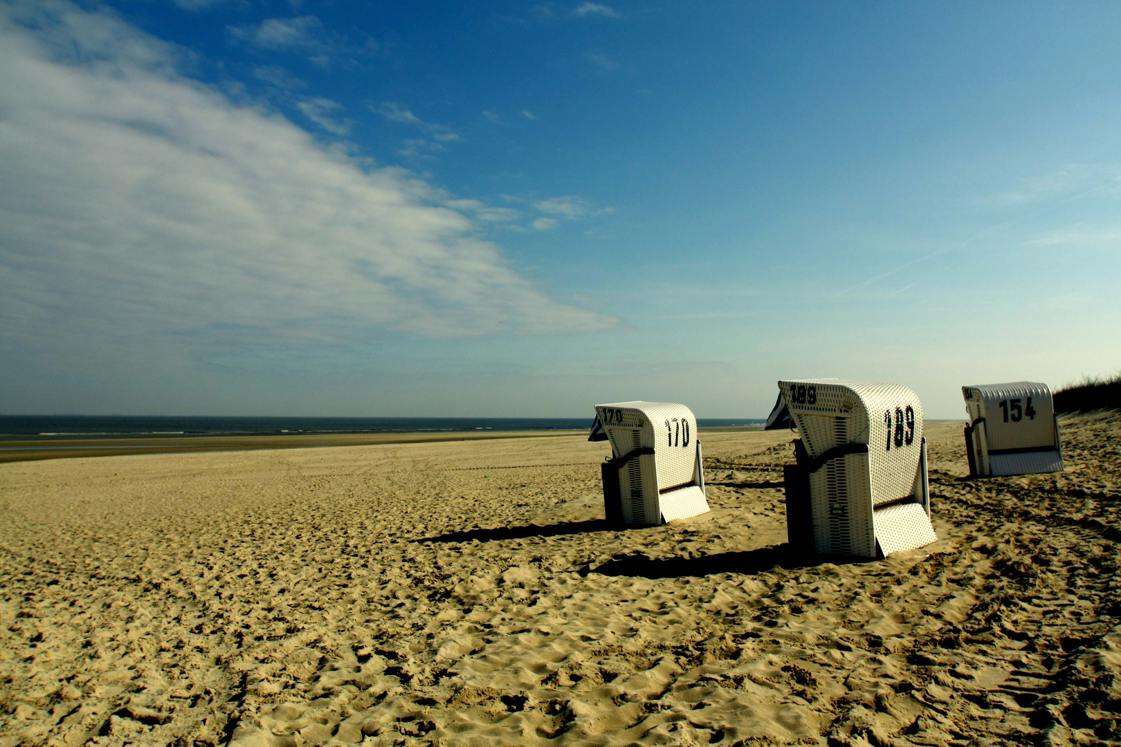 allein am strand