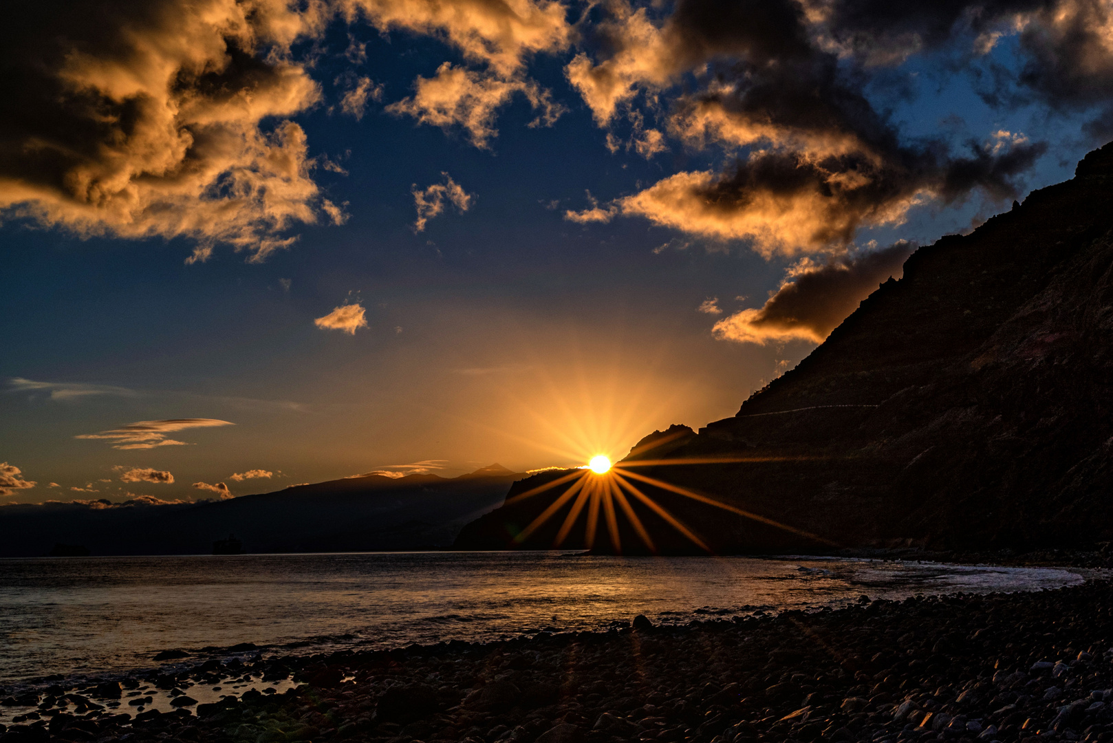 Allein am Strand…