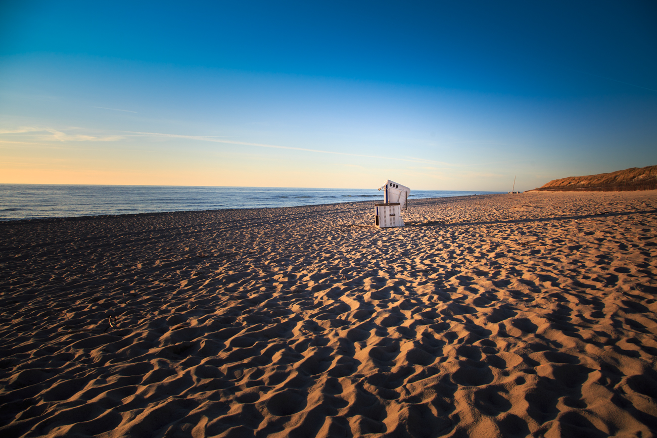 Allein am Strand 