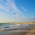 allein am strand