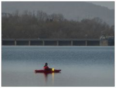 Allein auf dem See