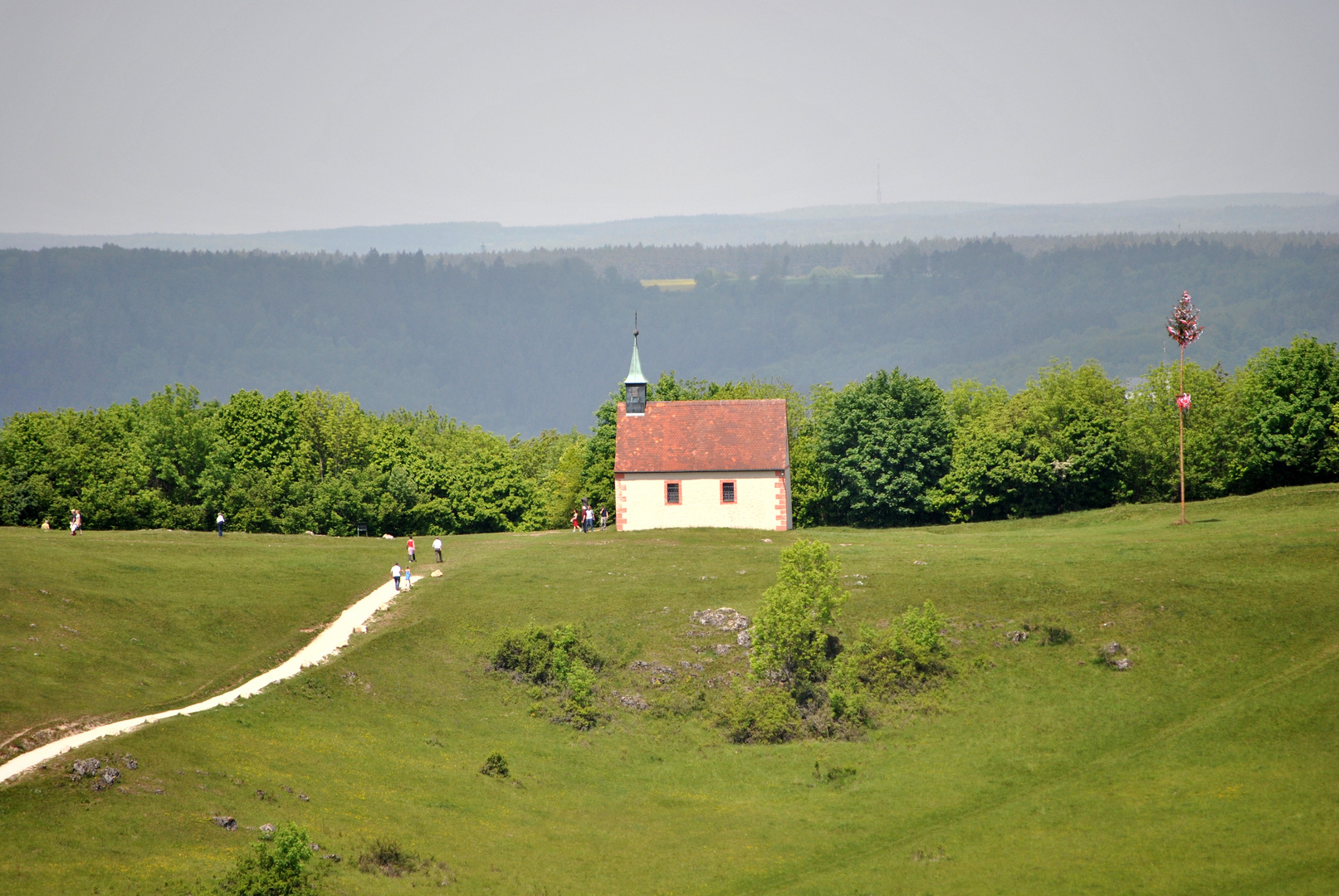 Allein auf weiter Flur