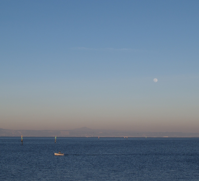 Allein im Boot