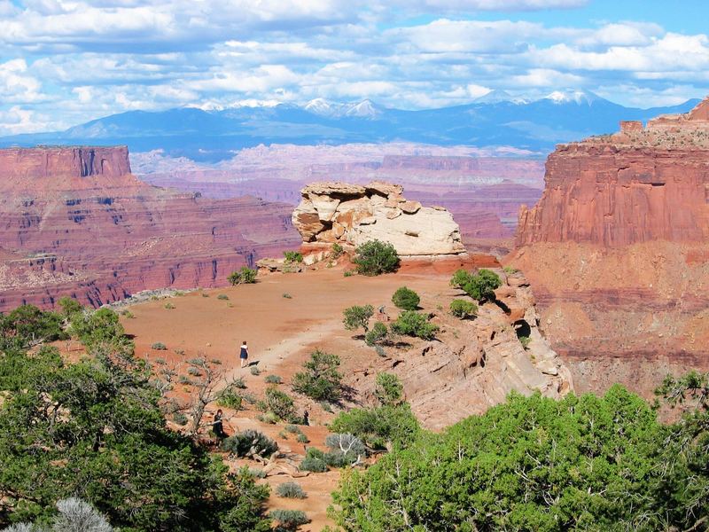 allein in den Canyonlands