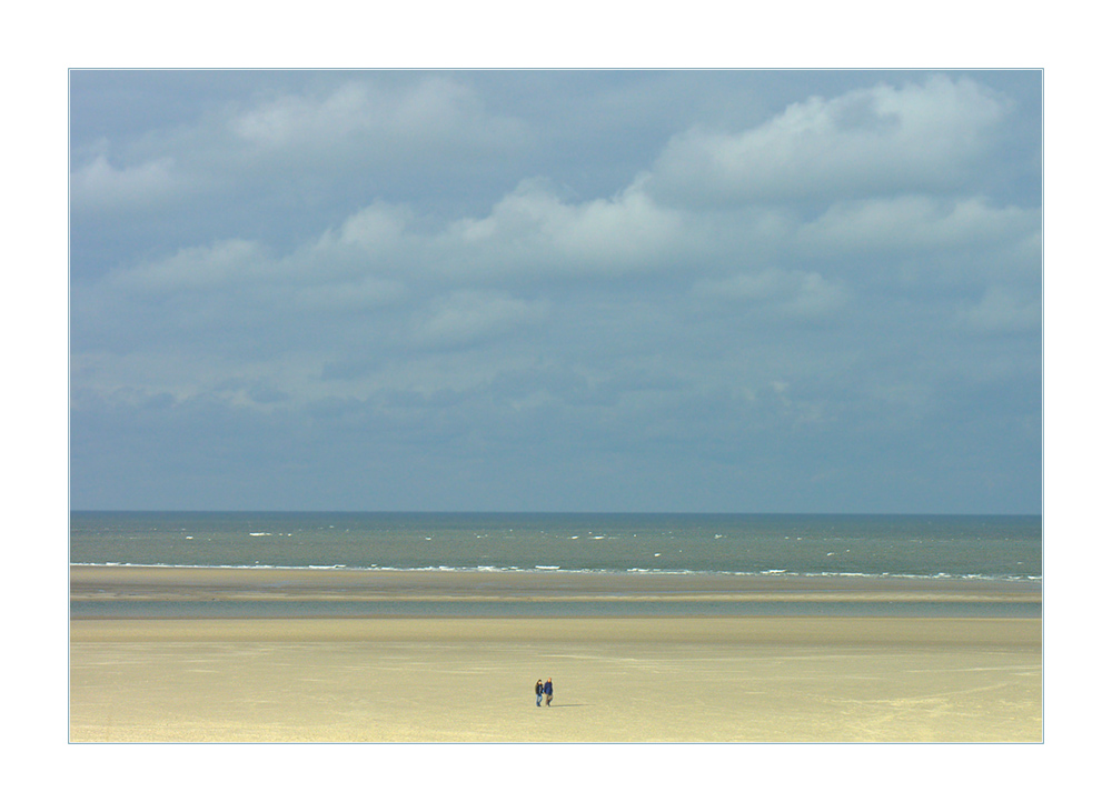 ...allein in Sonne, Wind und Sand... (...auf Spiekeroog)