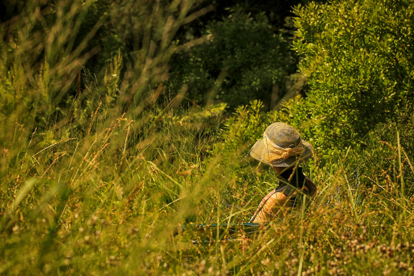 allein mit der Natur