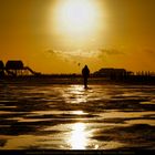 Allein - Strand-Meer-Sonnenuntergang - Auszeit pur