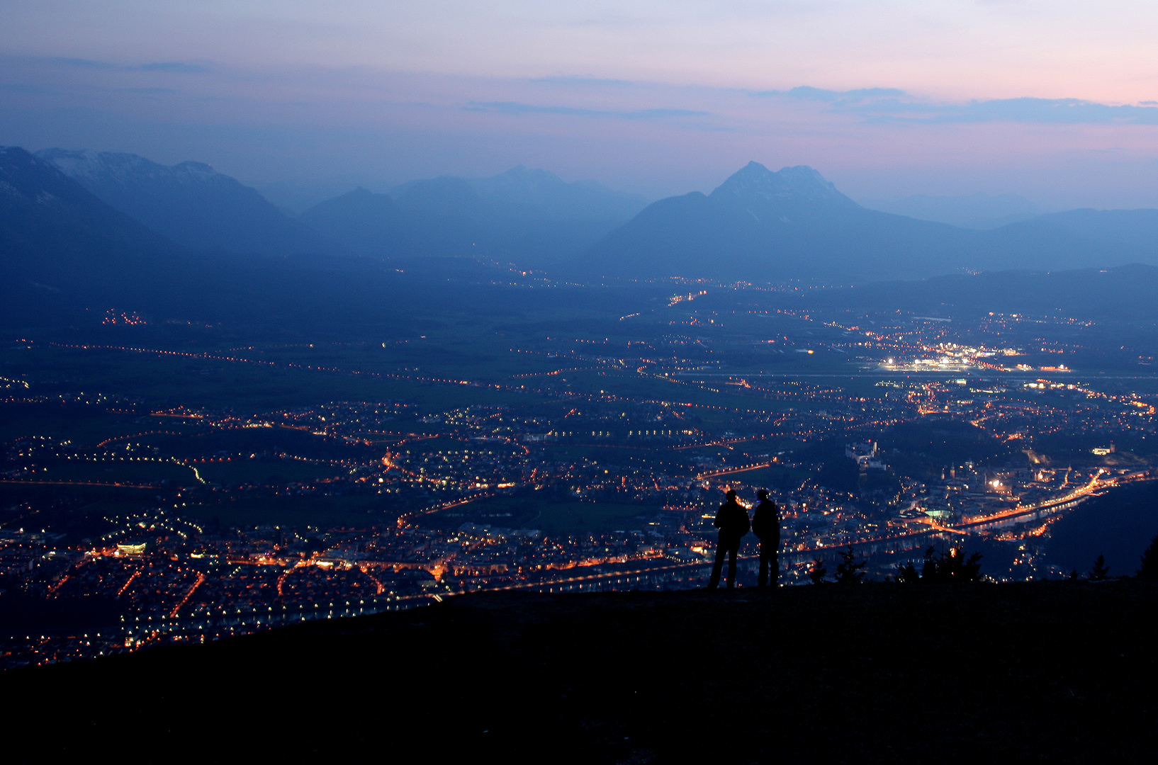 Alleine am Gaisberg...