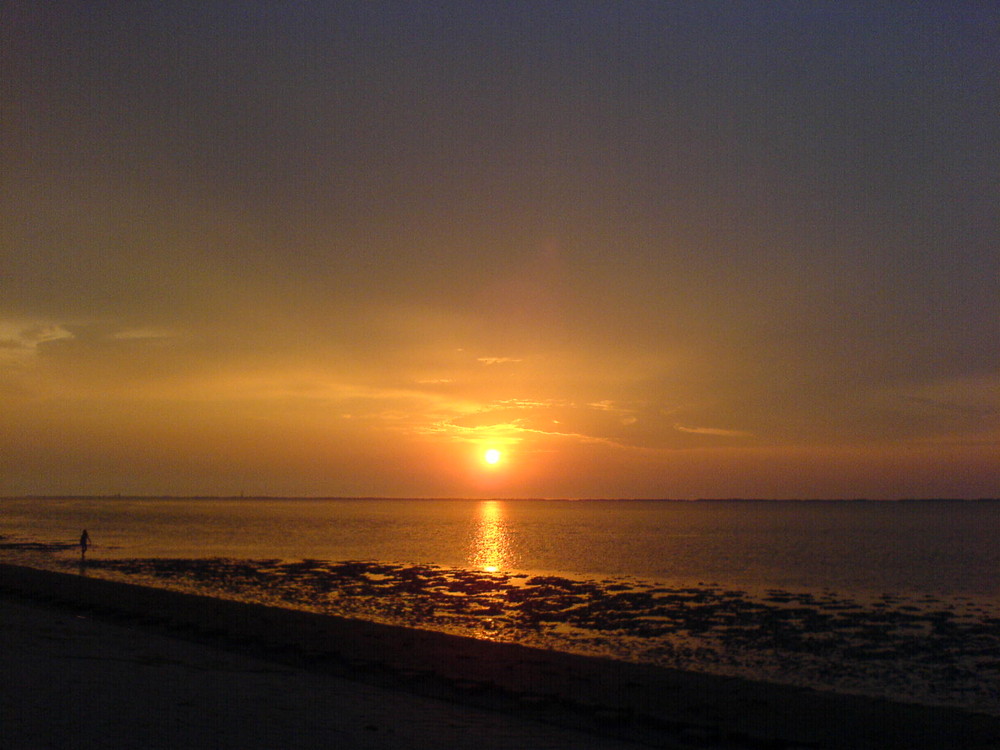 Alleine am Strand