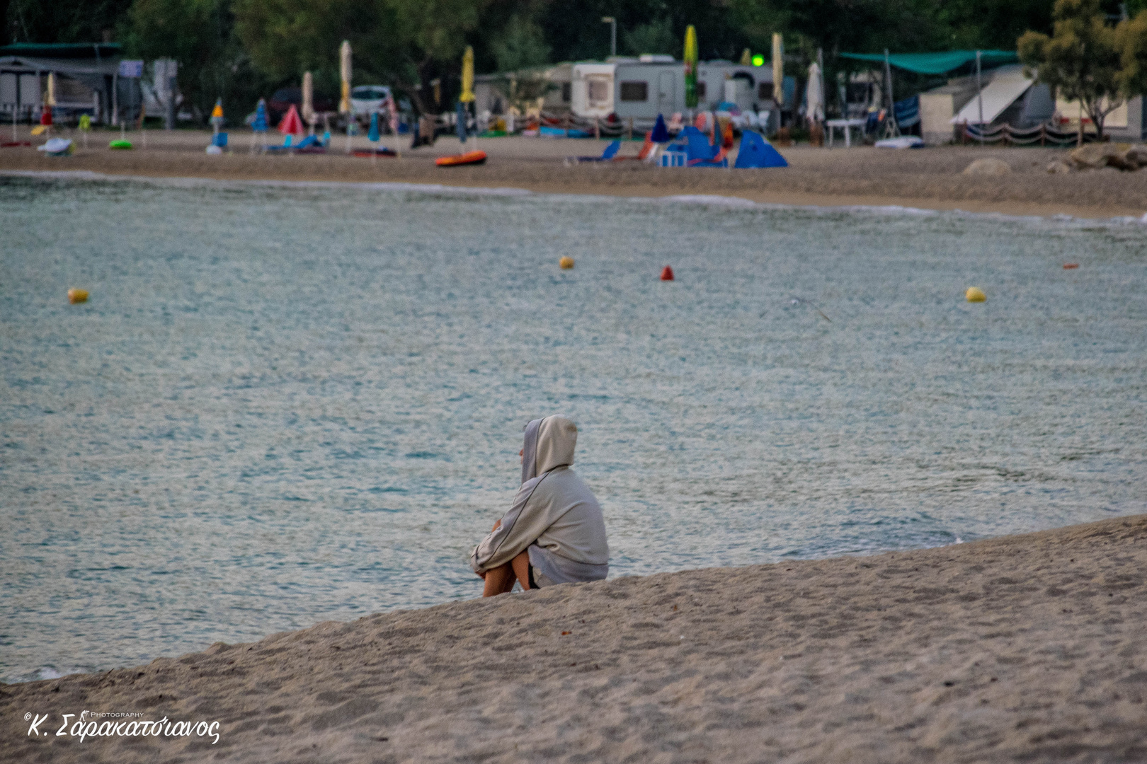 Alleine am Strand