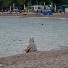 Alleine am Strand