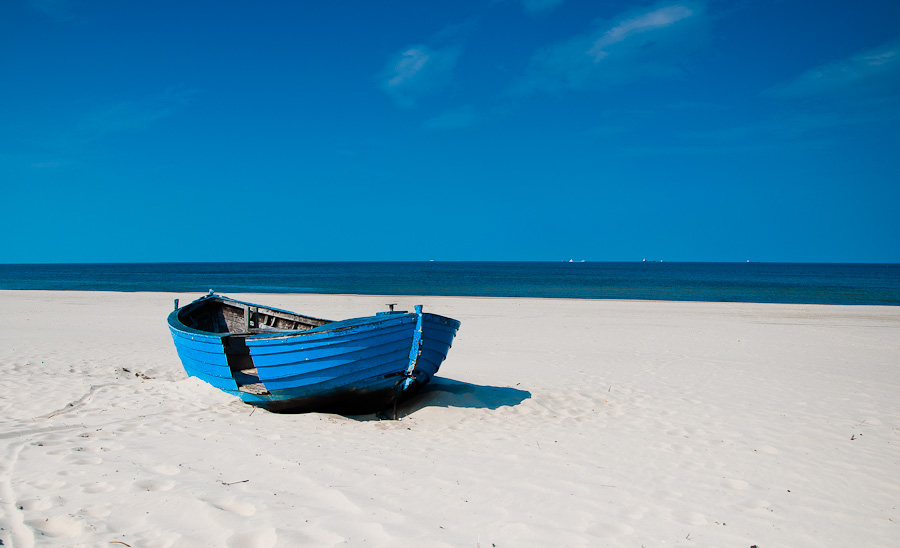 Alleine am Strand