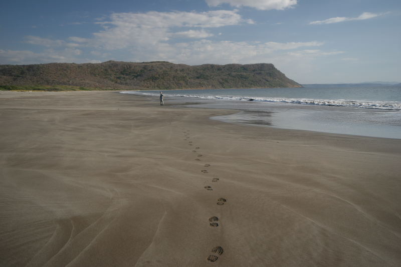 Alleine am Strand