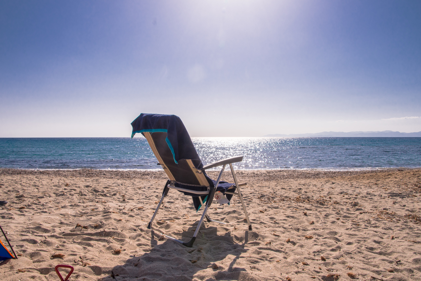 Alleine am Strand