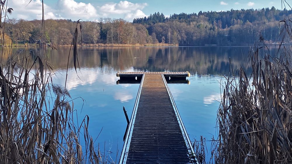 Alleine auf dem Burgäschisee