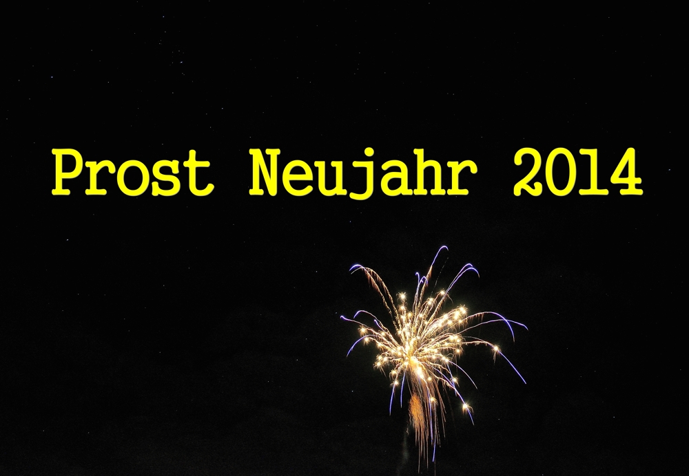 Allen ein schönes,Neues Jahr 2014! Foto & Bild karten und kalender