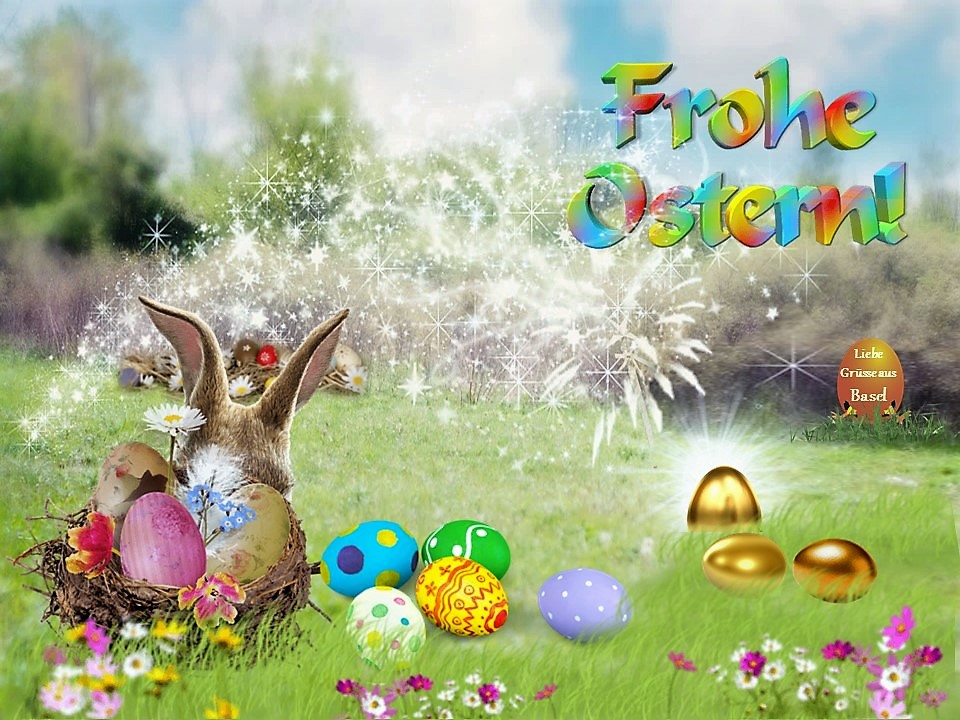 Allen FC Freunden Frohe Ostern ! Foto & Bild jahreszeiten, frühling, karten und kalender