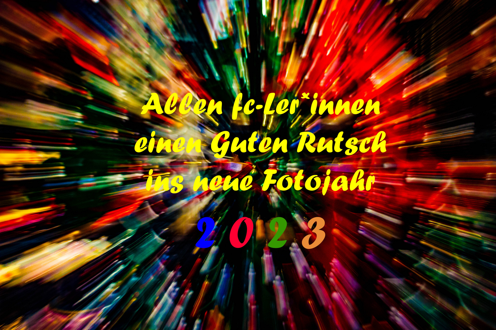 Allen fc-ler-innen einen guten Rutsch ...